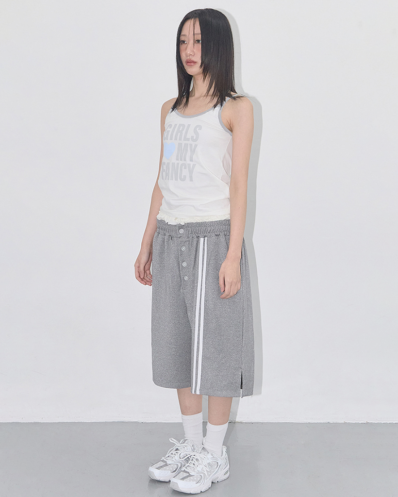 GIRLS MY FANCY SLEEVELESS (GRAY) F25QB114 | ファッション通販