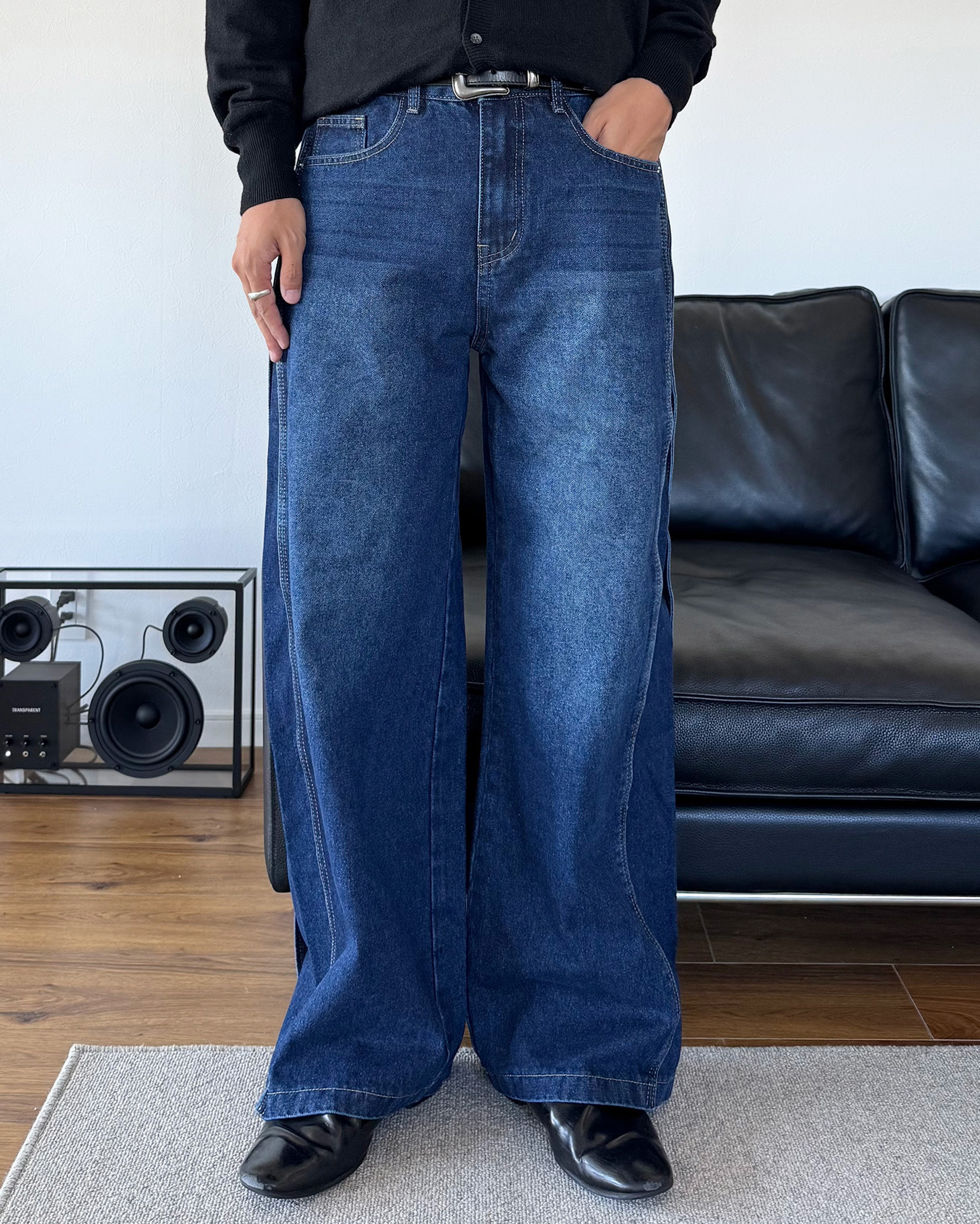 NEU_IN デニムパンツ グラデーションデニムパンツ | ファッション通販サイト NUGU