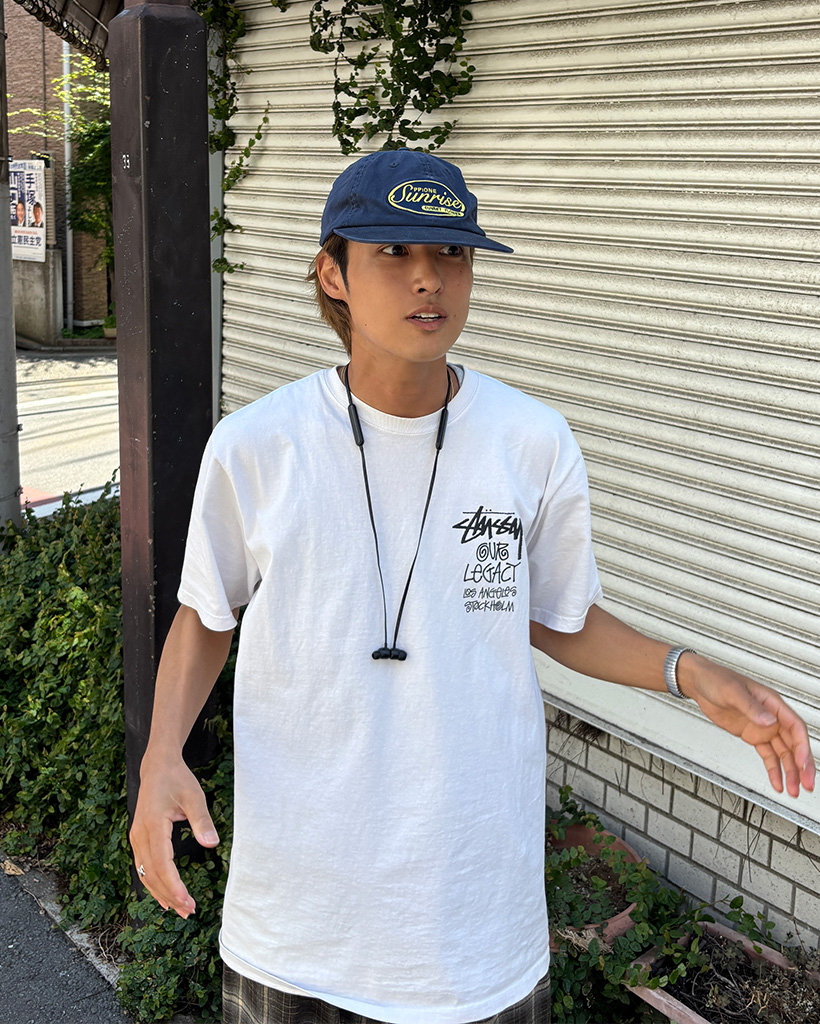ユニセックス）SUNRISEレタリングキャンプキャップ