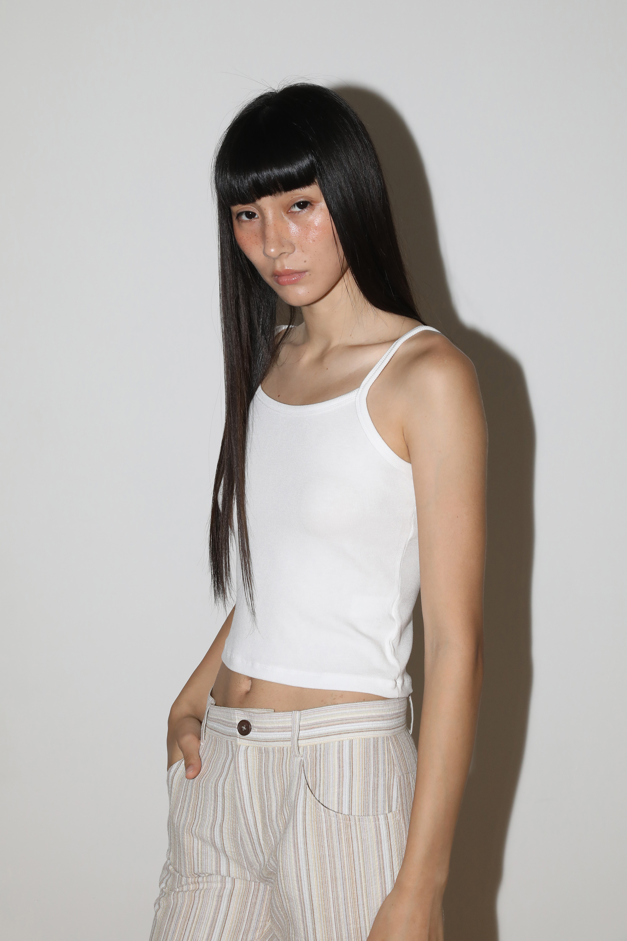 【25％OFF】 Rio stripe pants (white) | ファッション通販サイト NUGU パンツ