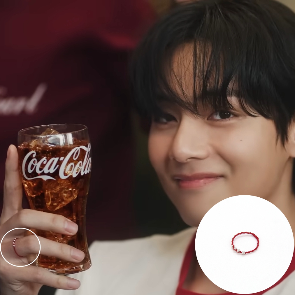 [Kアイドル着用] GOOKHWA シルバーリング（18カラー）／ハンドメイド糸ウィッシュリング