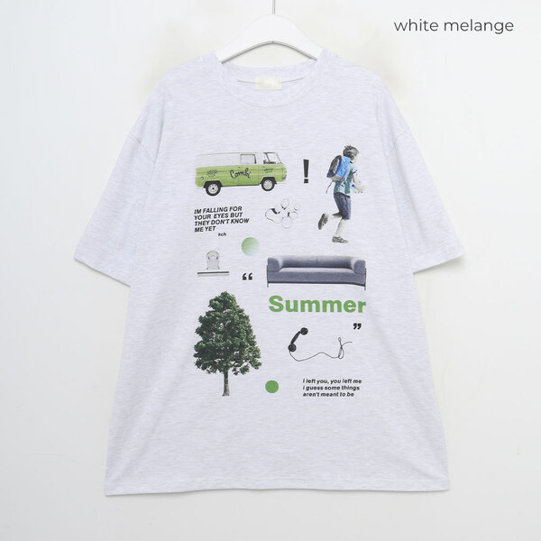 MEDM プリント Tシャツ 半袖 新作 コットン ユニセックス 全5色 楽天市場】【5％OFFクーポン対象☆8/15限定】Tシャツ カラー