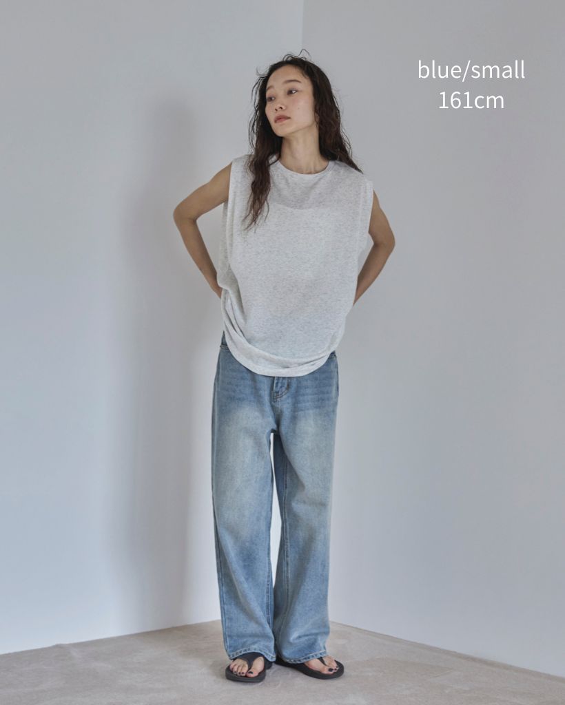 4size展開】ベーシックストレートデニム | ファッション通販サイト NUGU