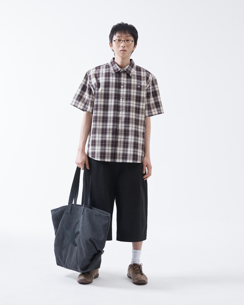 TCM starfish tote bag (black) | ファッション通販サイト NUGU