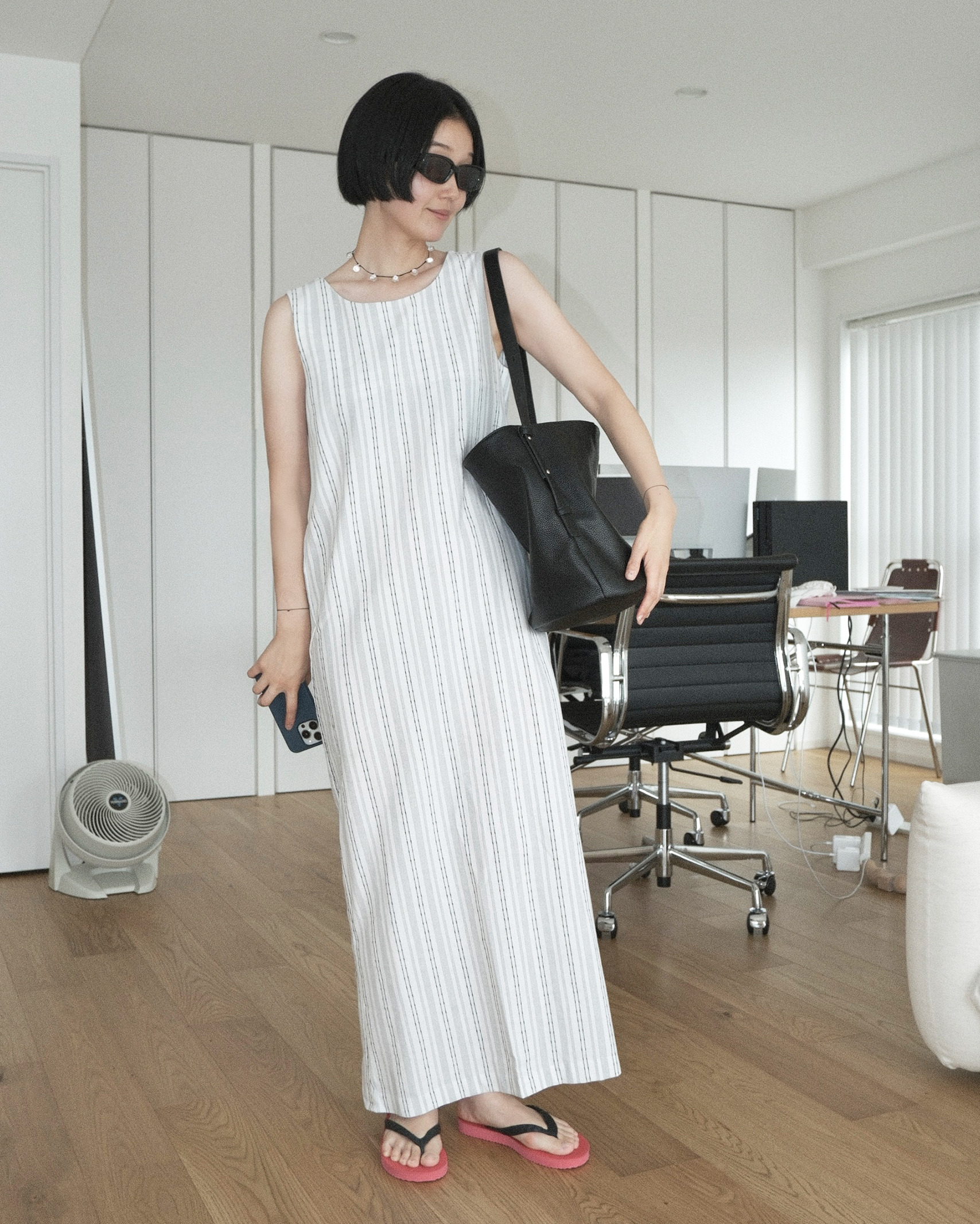 ギンガムチェックロングワンピース | ファッション通販サイト NUGU