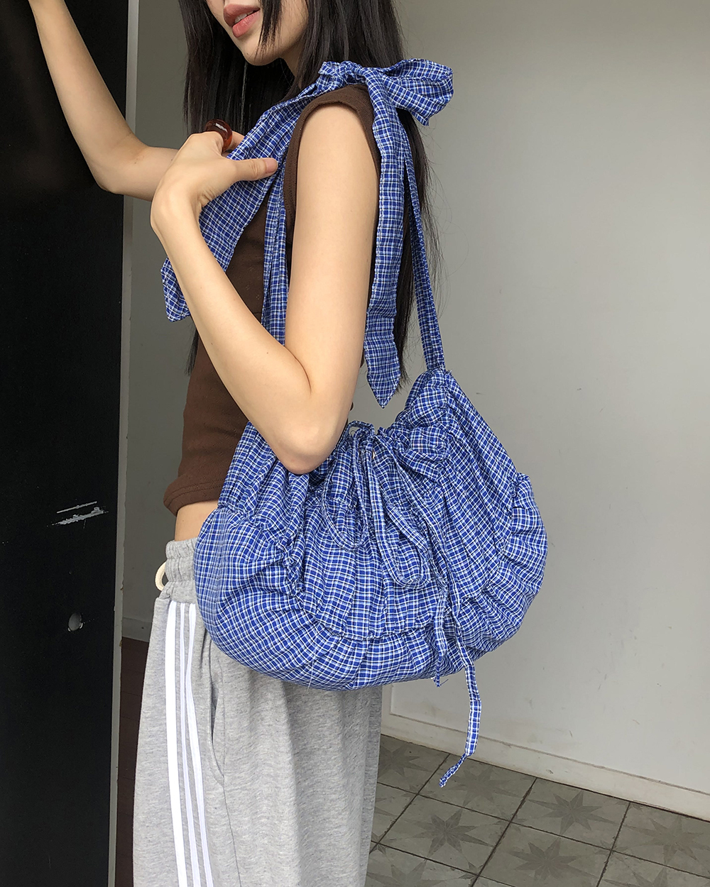★Coast コットンリボンショルダーｘプリーツ 魅惑的ドレス★ リボンショルダーフレアロングドレス - Rire Fete - petirobe