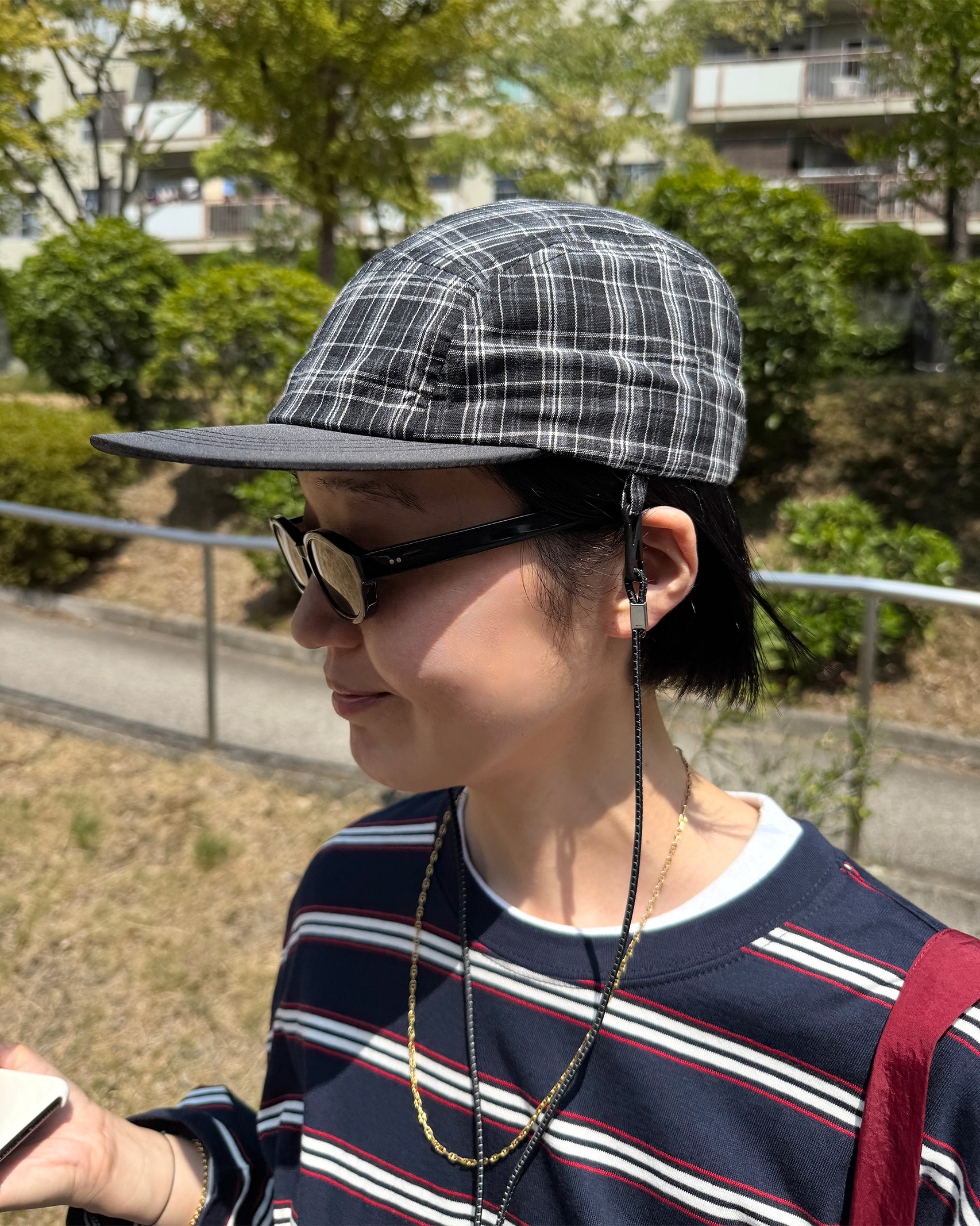 ETRE TOKYO　デタッチドローコードキャップ　ネイビー 帽子 キャップ CAP ドローコード調節 メンズ レディース