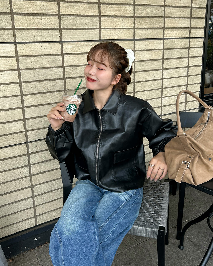 jungomiアクネストゥディオズ レザージャケット ジョングク着用