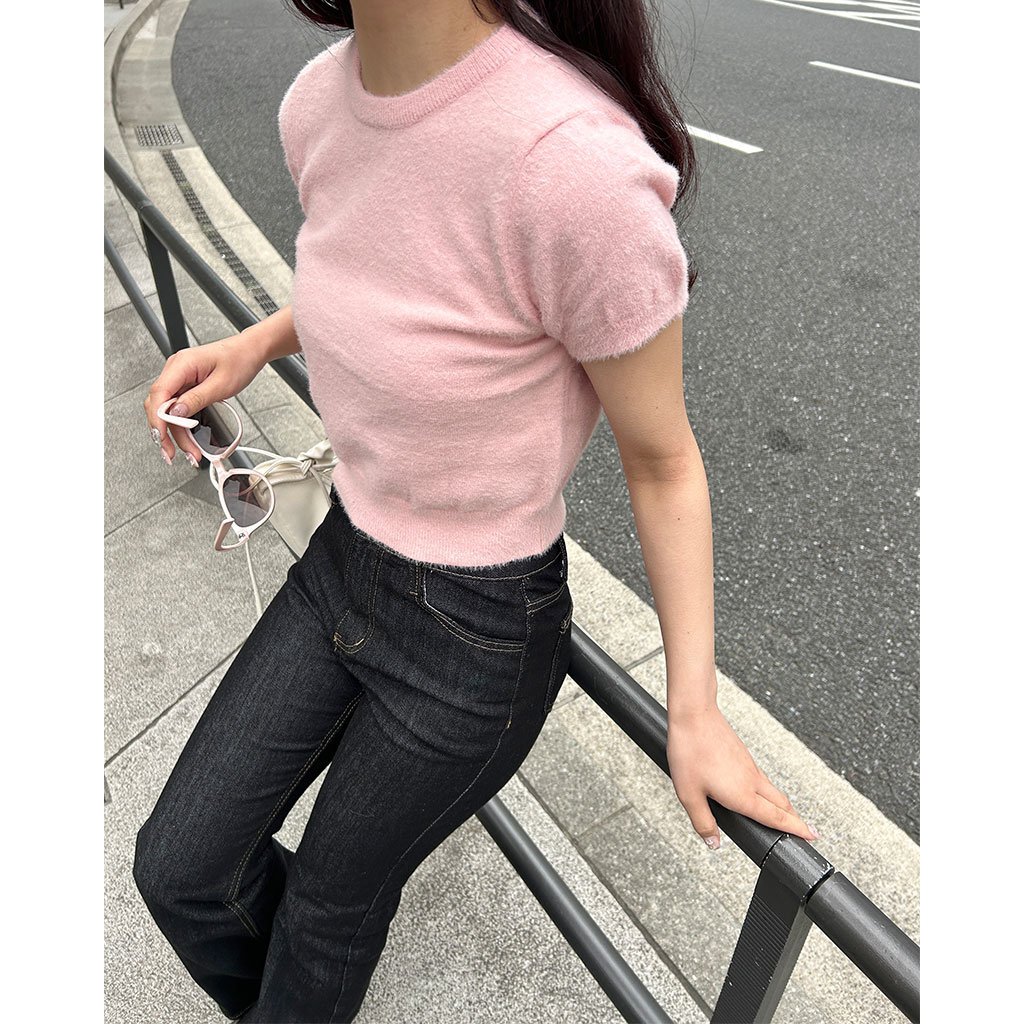 Nail Polish クロップド Tシャツ ホワイト の ウィメンズ Balenciaga Nail Polish クロップド T