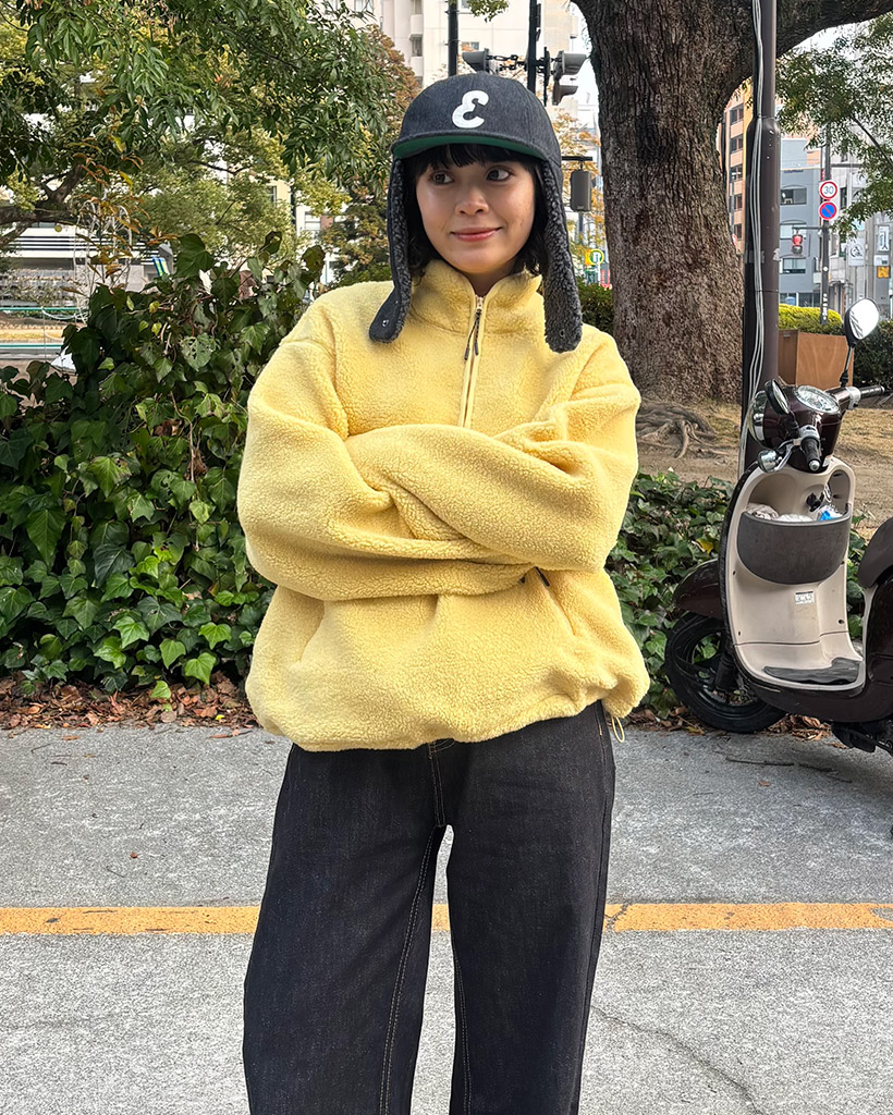 フリースハーフジップ | ファッション通販サイト NUGU