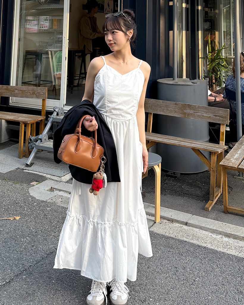 【新品未使用タグ付き】フリルロングワンピース クラシカルフリルロングワンピ | outlet | axes femme online shop