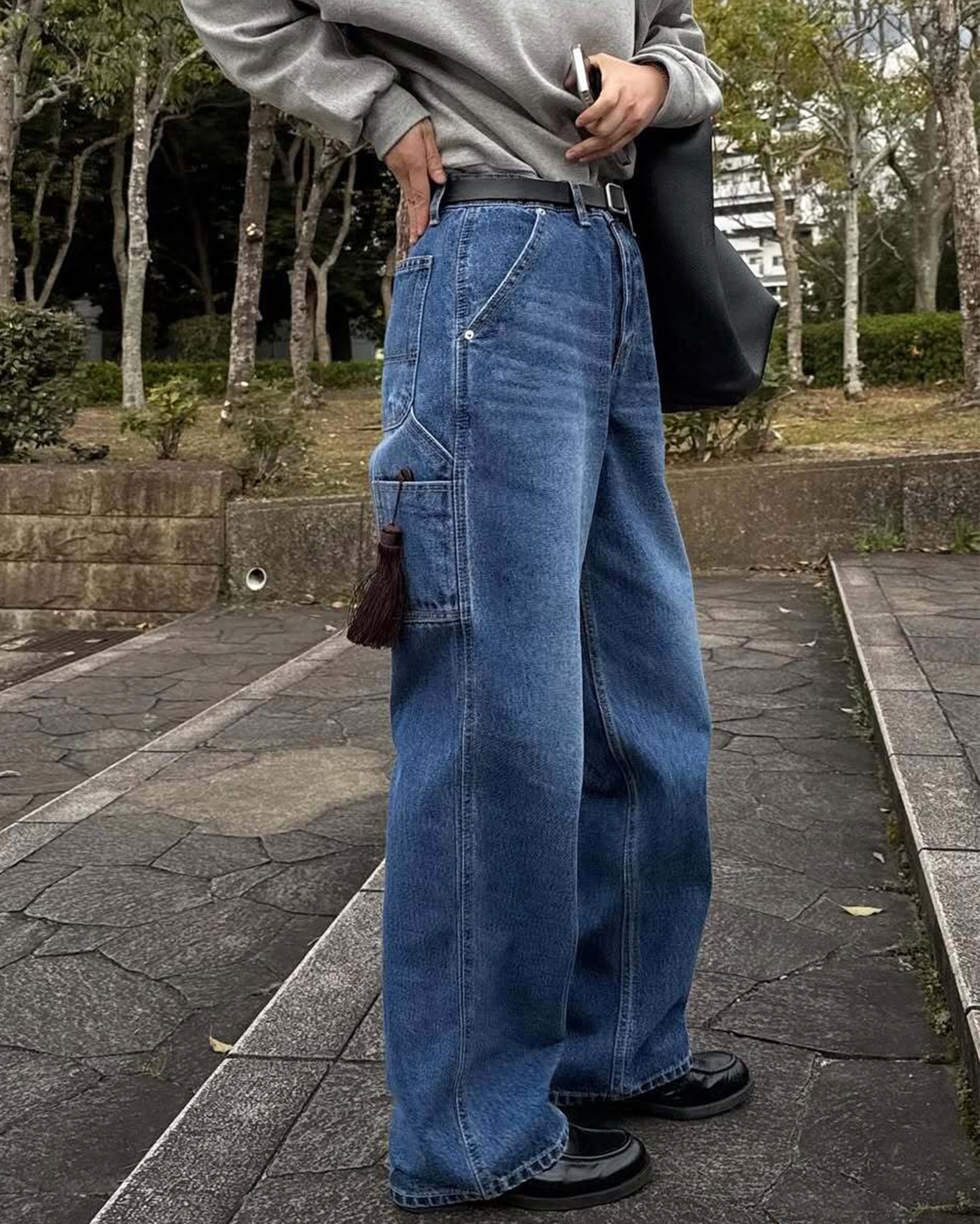 ORIGINAL) オーセンティックカーペンターデニムパンツ(medium blue