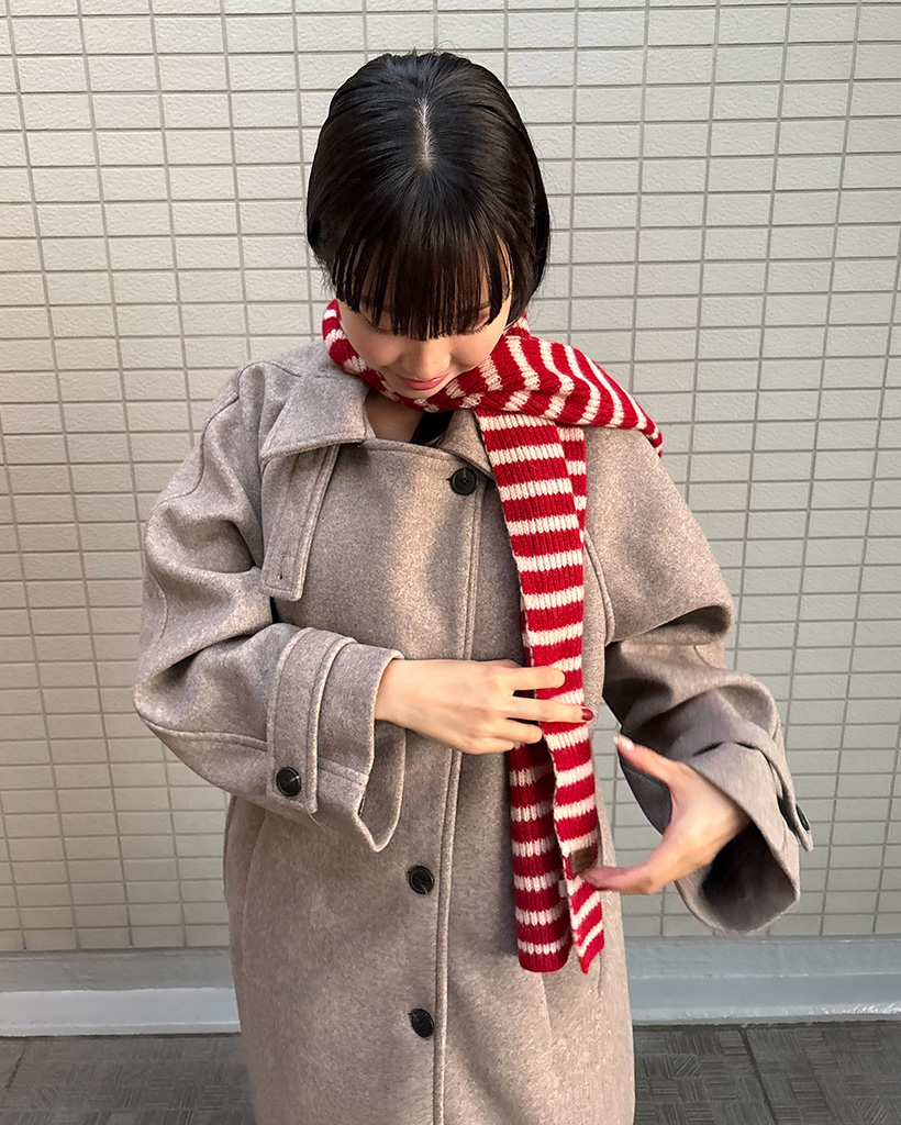 マルチボーダーマフラー | ファッション通販サイト NUGU