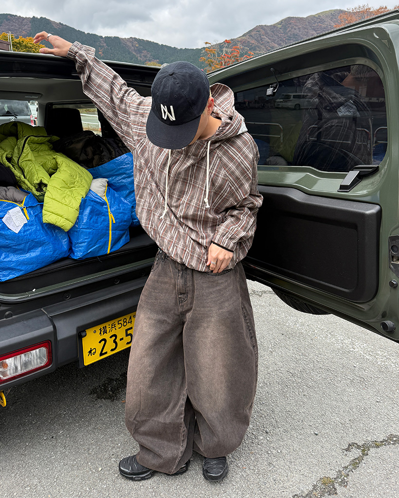 チェックアノラックパーカー | ファッション通販サイト NUGU