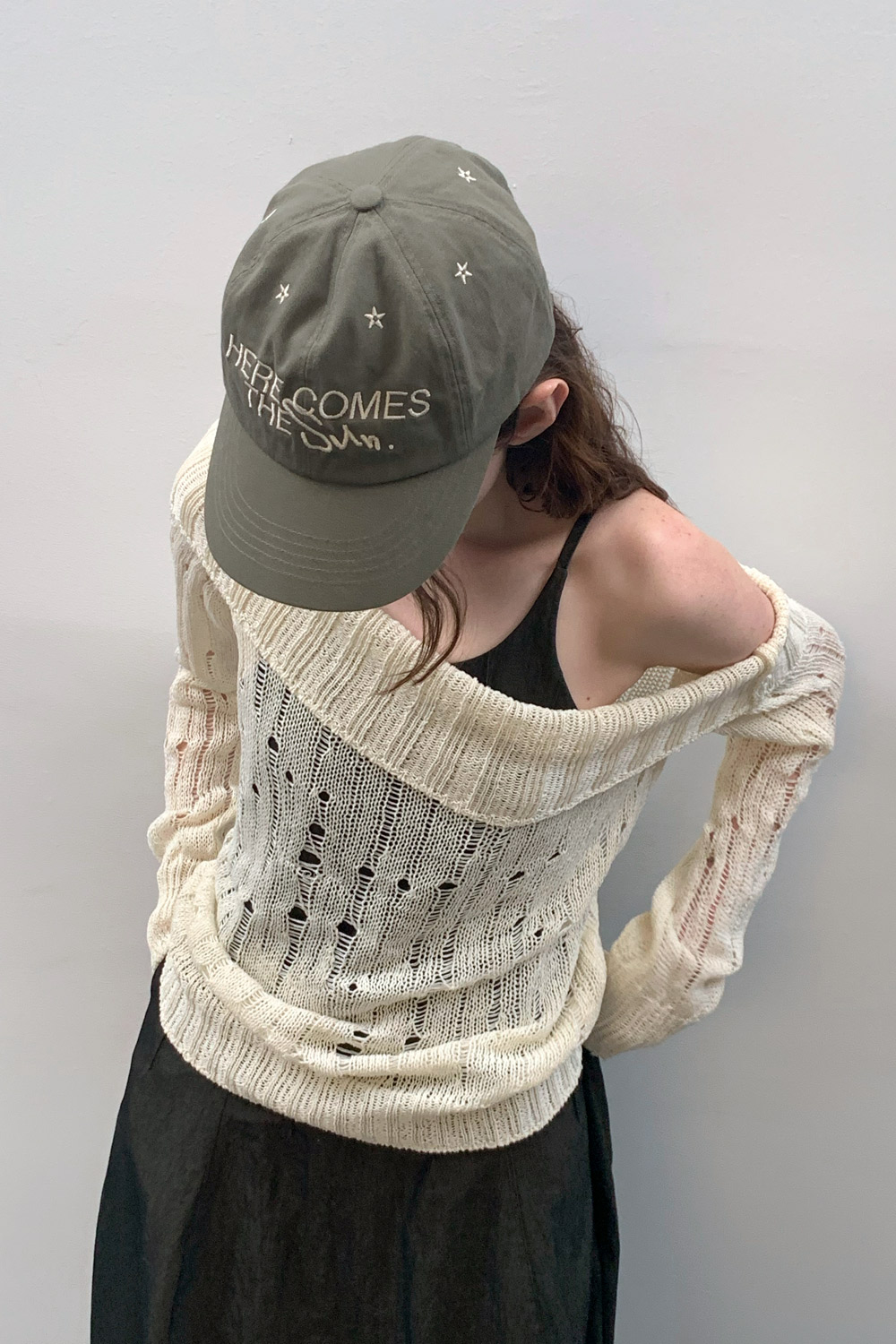 HERE COMES THE SUN CAP - brown