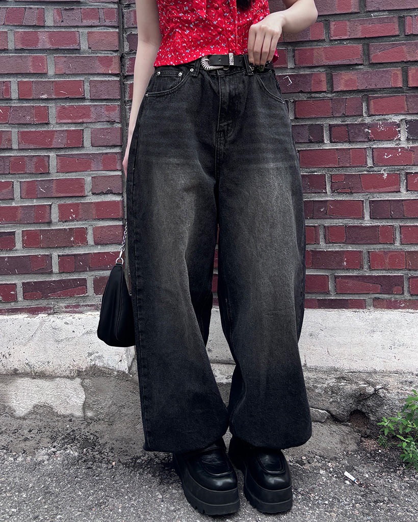 【WV PROJECT】★男女兼用★24AWトーストバルーンデニムパンツ WV PROJECT】Balloon Denim Pants/JNLP7766（デニムパンツ）｜NO