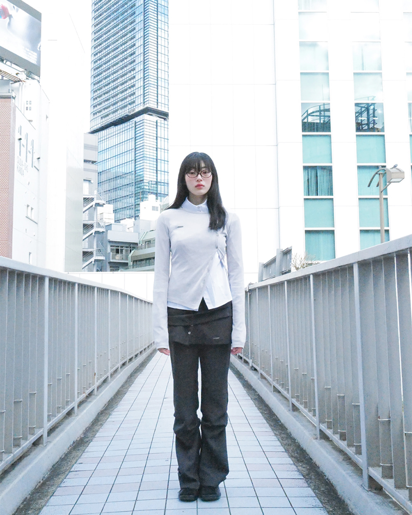 パンツ MISEKI SEOUL Draped shirt skirt pants MISEKI SEOUL Draped shirt skirt pants