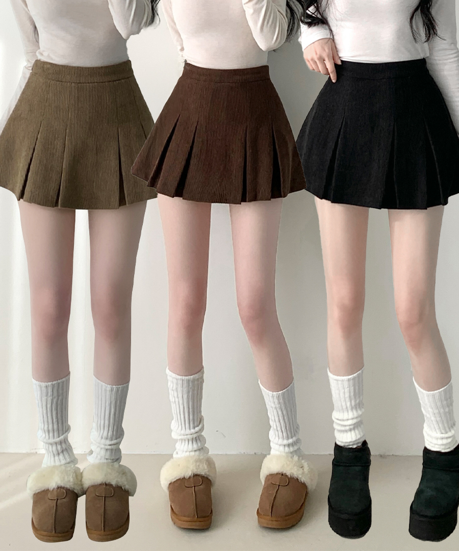 コーデュロイテニスプリーツスカート | ファッション通販サイト NUGU