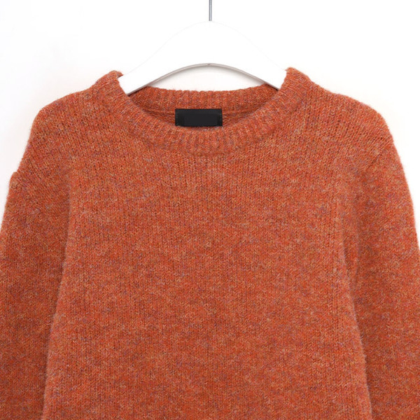 ミックスカラーラウンドニット | ファッション通販サイト NUGU