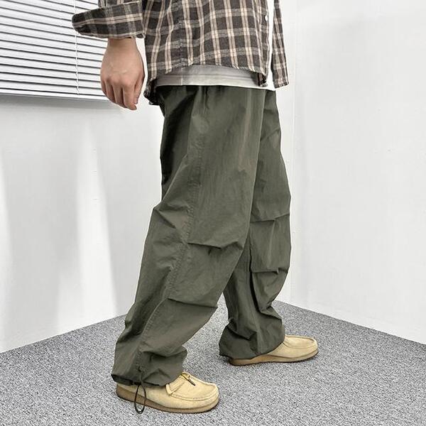 【NBB WEEKEND】３レイヤーパラシュートパンツ パラシュートスキニーカーゴパンツ | HOS NOW