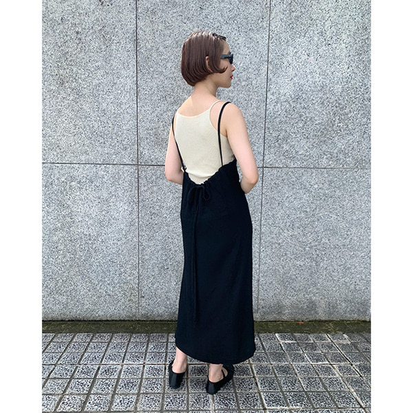 SinceThenリネン ふんわり キャミワンピース ロング リネンキャミロングワンピース | ファッション通販サイト NUGU