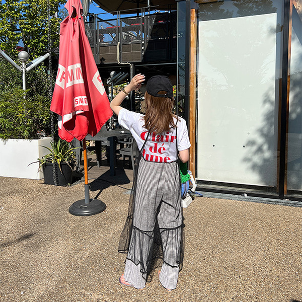 シースルーレイヤーロングキャミワンピース | ファッション通販サイト NUGU