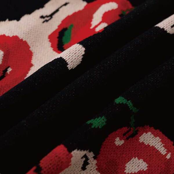 SNIDEL  チェリーシリーズニットセットアップ RED チェリーシリーズニットセットアップ(すべてのワンピース)｜スナイデル