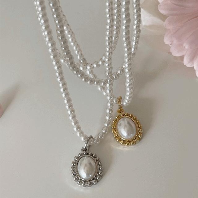パールネックレス(2color) | ファッション通販サイト NUGU