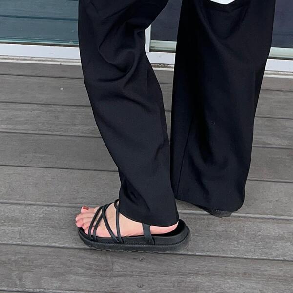 クロスドストリングサンダル | ファッション通販サイト NUGU