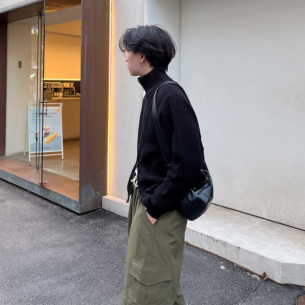 ハイネック2wayニットジップアップ | ファッション通販サイト NUGU