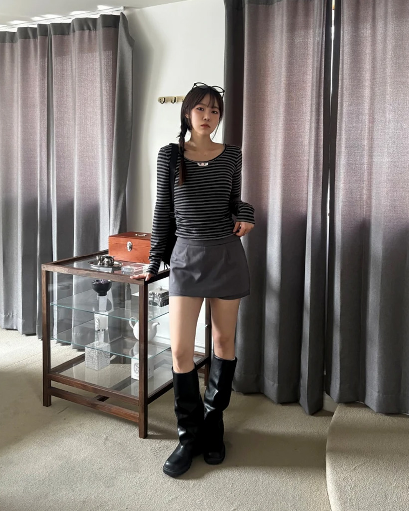 original]ミニスカートパンツ | ファッション通販サイト NUGU