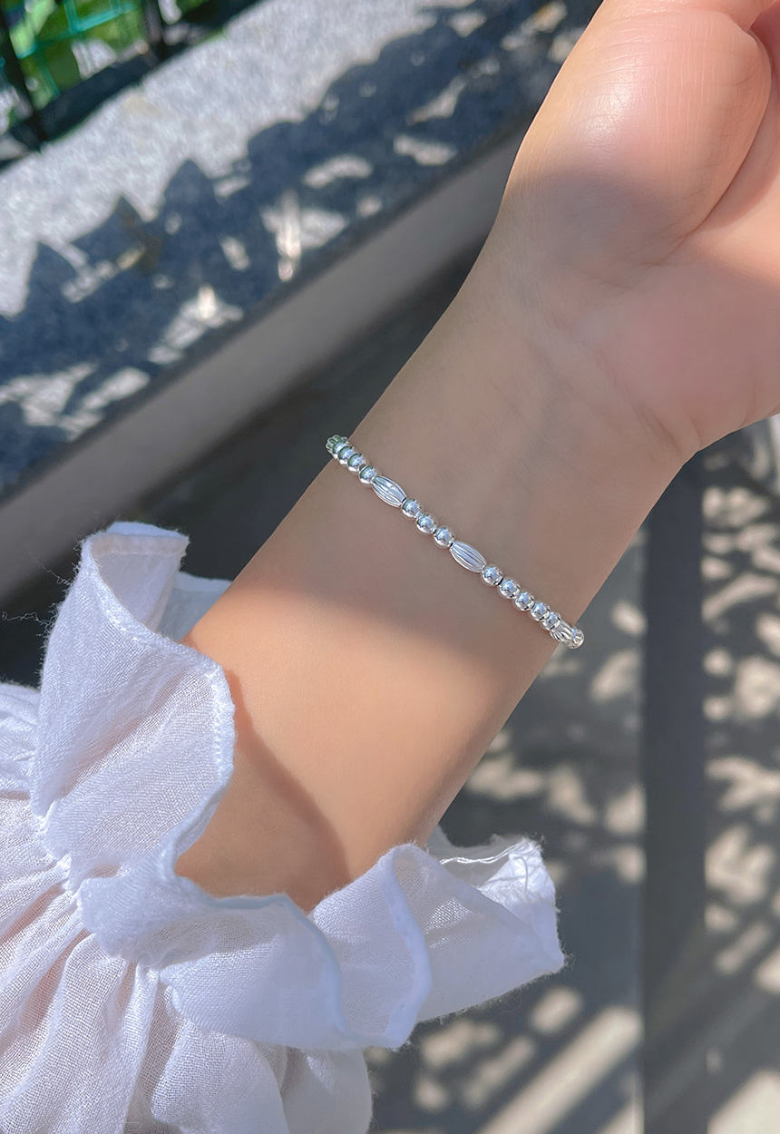 シルバー925]シルバーボールブレスレット | ファッション通販