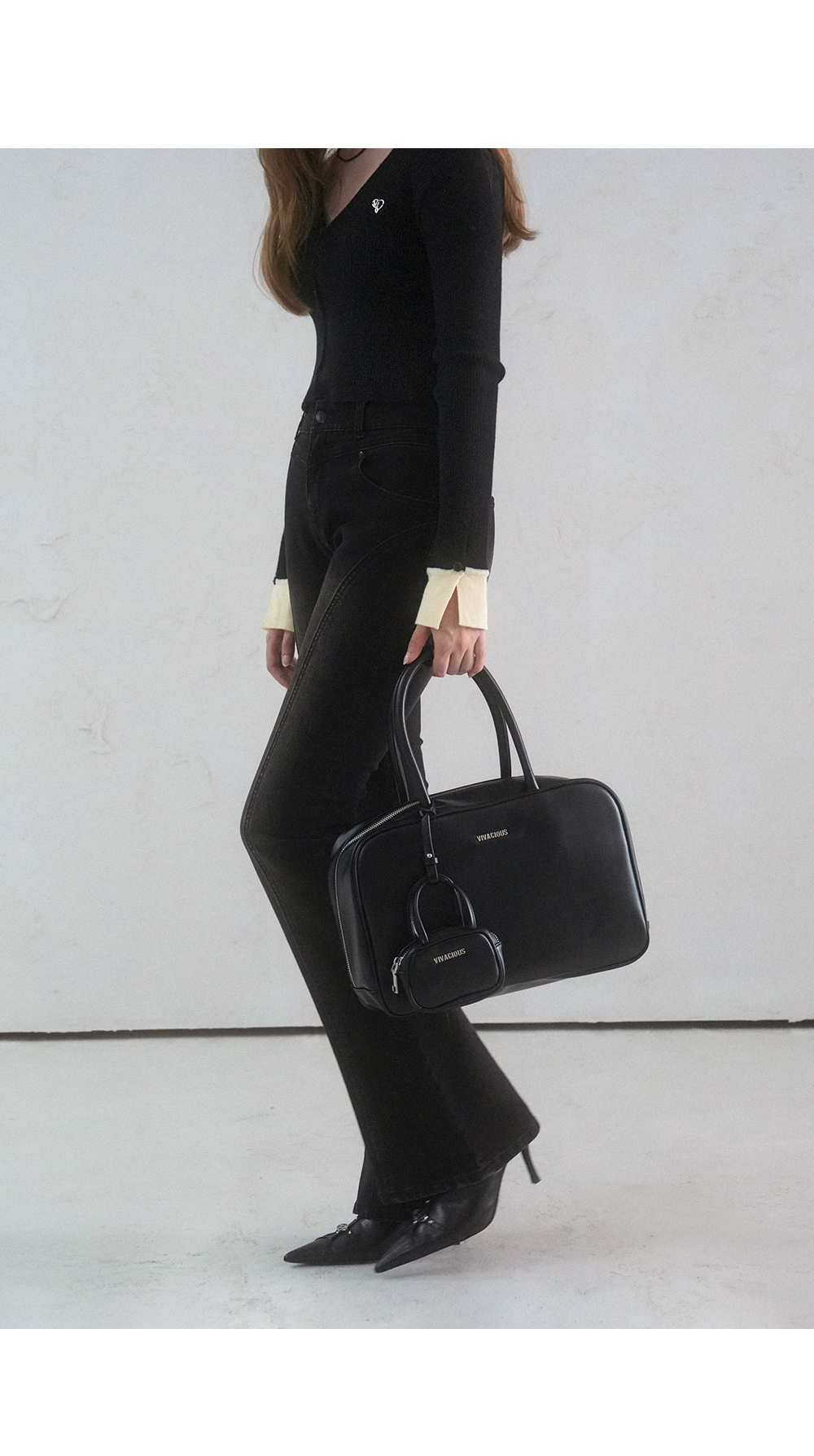 ＊韓国＊［VIVACIOUS］Scarlett Square Bag 5color 韓国＊［VIVACIOUS］Scarlett Square Bag 5color