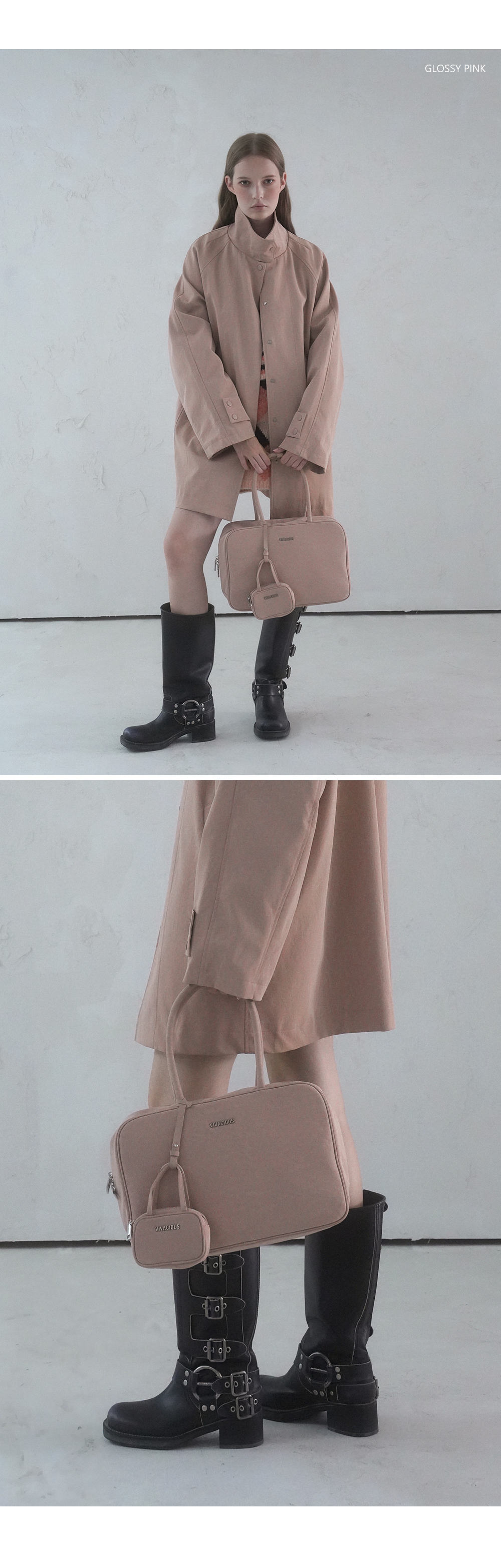 ＊韓国＊［VIVACIOUS］Scarlett Square Bag 5color 韓国＊［VIVACIOUS］Scarlett Square Bag 5color