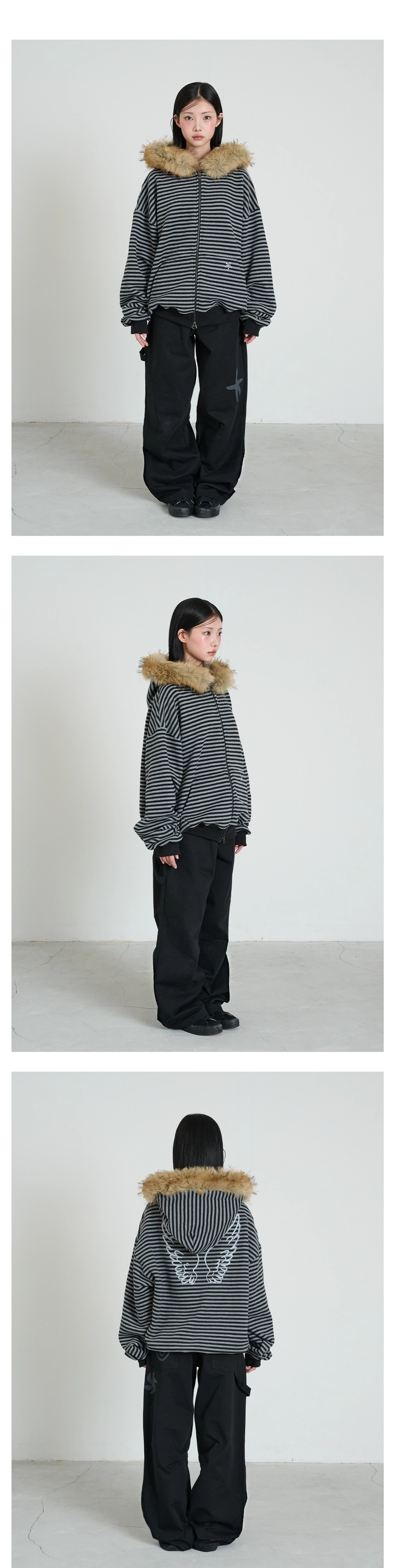 3.앞옆뒤1. STRIPE WINGS FUR HOODIE ZIP-UP.png