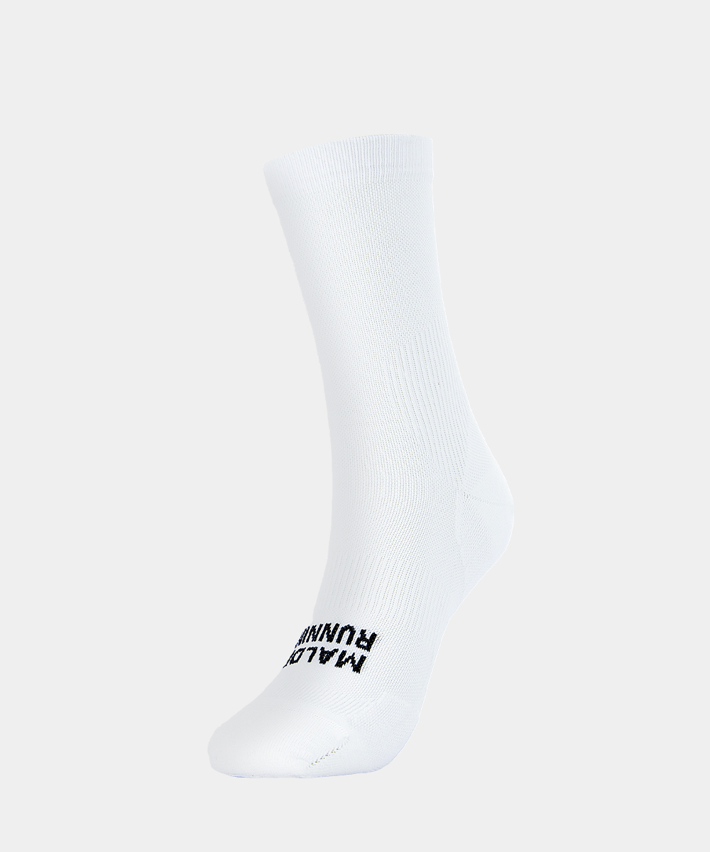 Lettering Running Crew Socks