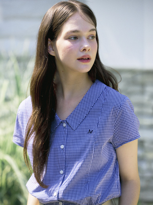 Sally blouse (Navy) | ファッション通販サイト NUGU
