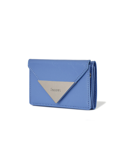 財布・小物その他 FENNEC CRINKLE TRIANGLE ACCORDION POCKET D CANDY BLUE CRINKLE TRIANGLE ACCORDION POCKET - CANDY BLUE - Fennec