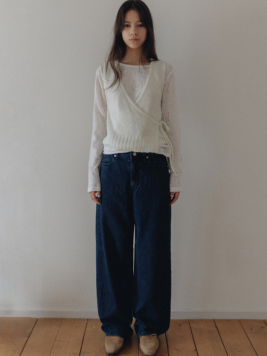 Heritage wide denim (blue) | ファッション通販サイト NUGU