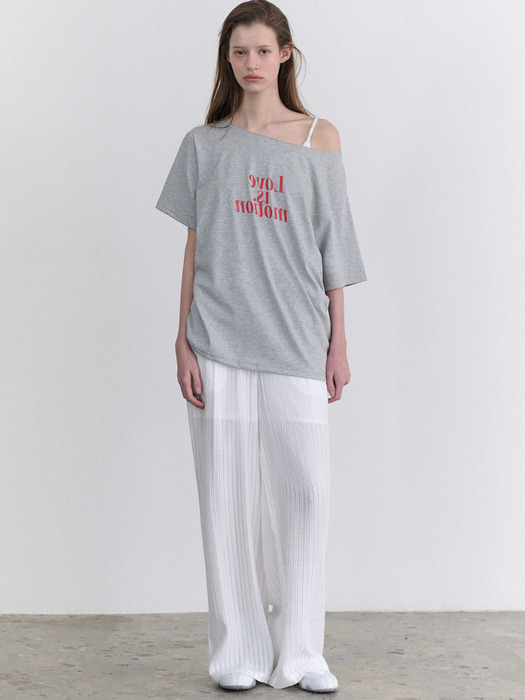 Parco two tuck pants (white)