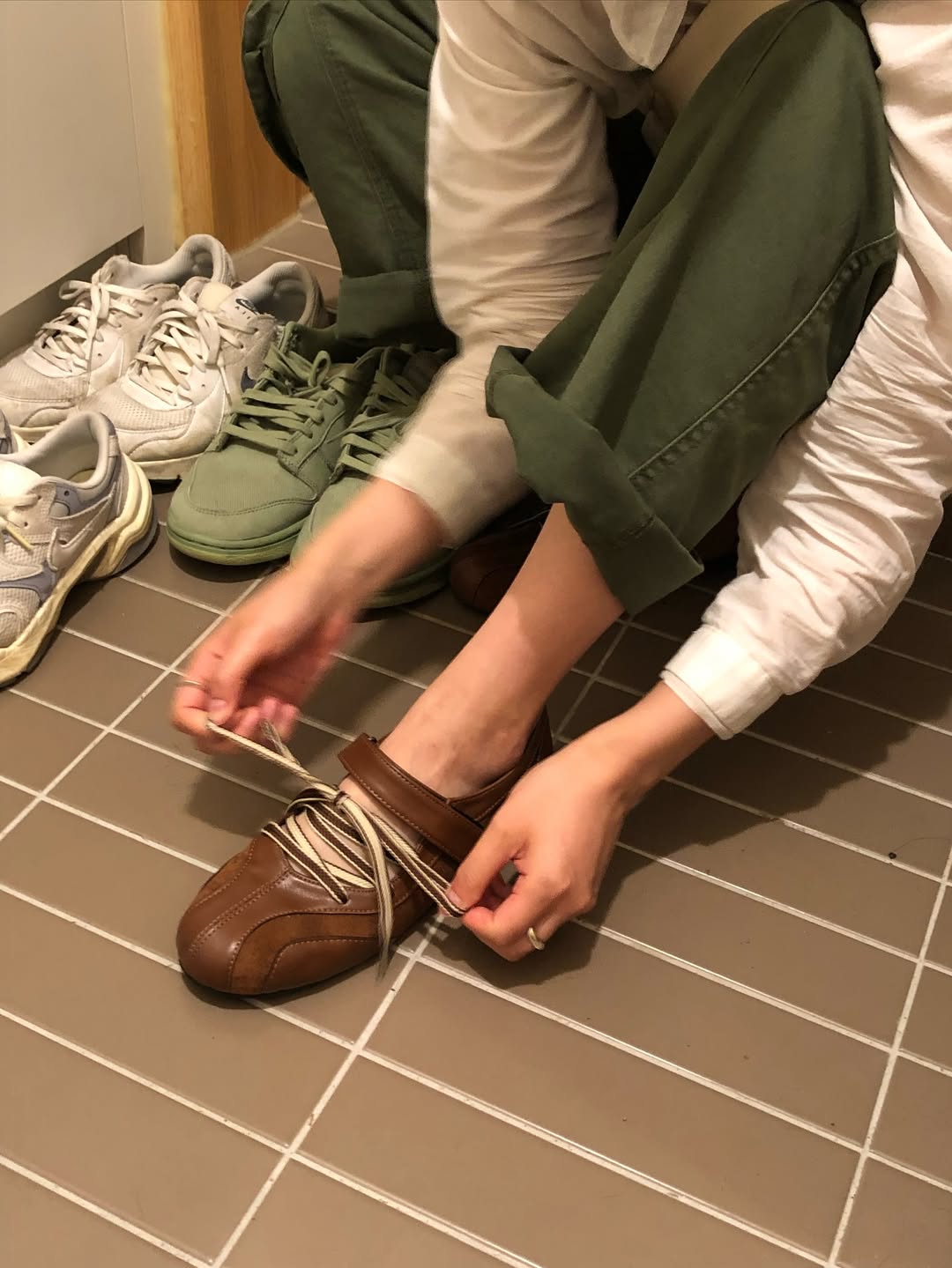 NEW COLOR!] Lace Strap Maryjane - 4color | ファッション通販サイト NUGU