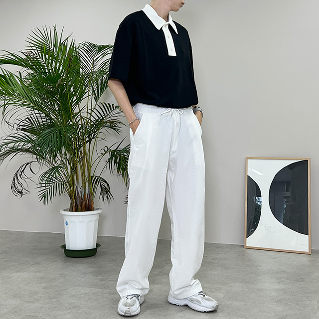 パンツ Soo LE SOUK HOLIDAY スラックス パンツ 「2025年夏」パラシュート