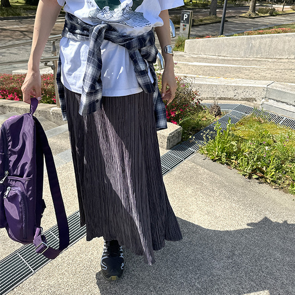 プリーツロングスカート | ファッション通販サイト NUGU
