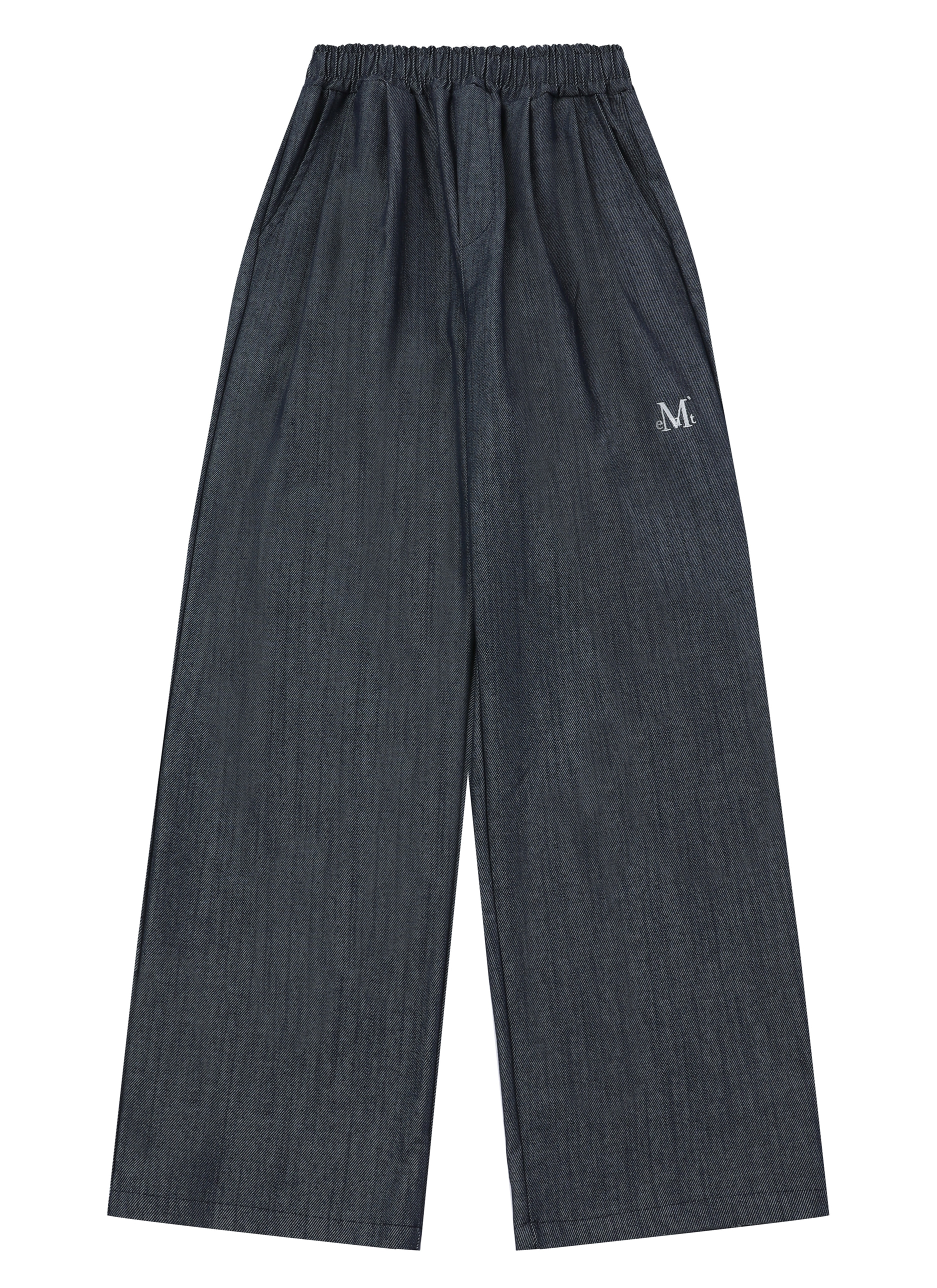 STURDY SIGNATURE BANDING DENIM PANTS (2Color)