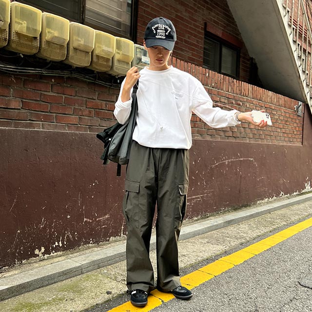 カーゴパンツ No.9478 nylon snap UQ PT (3color) パンツ No.9478 nylon snap UQ PT (3color) ストレッチワイド