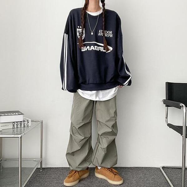 Bens配色ダブルラインスウェット | ファッション通販サイト NUGU