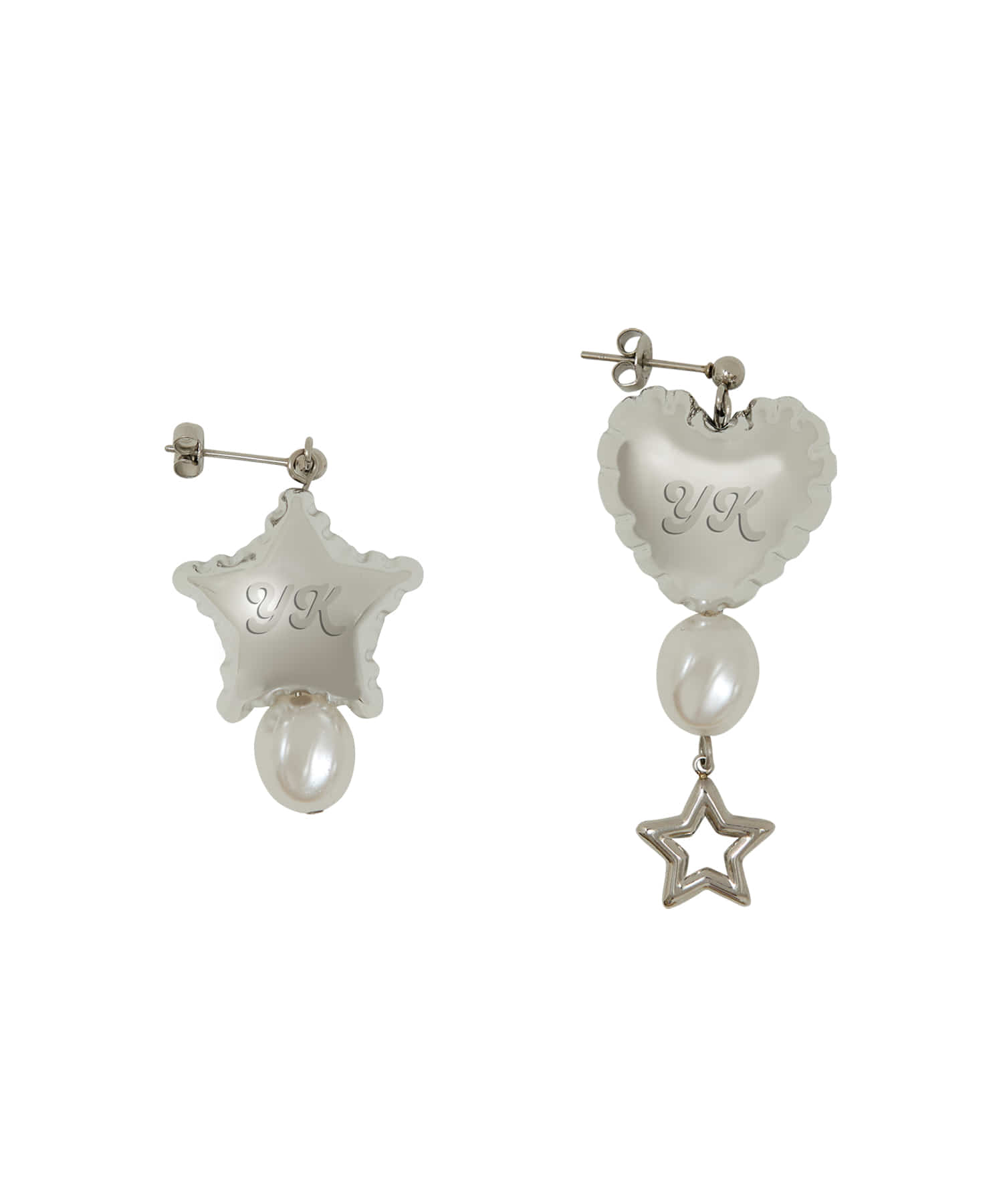 Balloon Star Heart Earrings