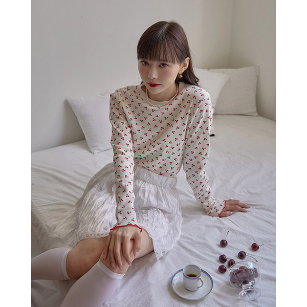 ORIGINAL)チェリーワッフルサーマルT | ファッション通販サイト NUGU