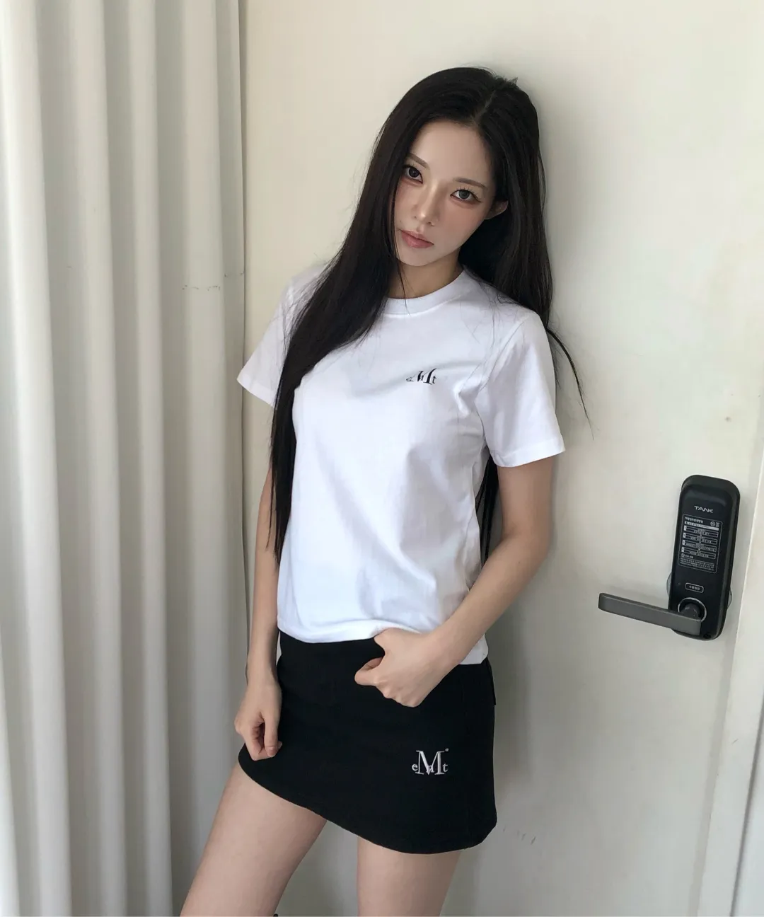 ROXY SIGNATURE LOGO HALF T (2COLOR)