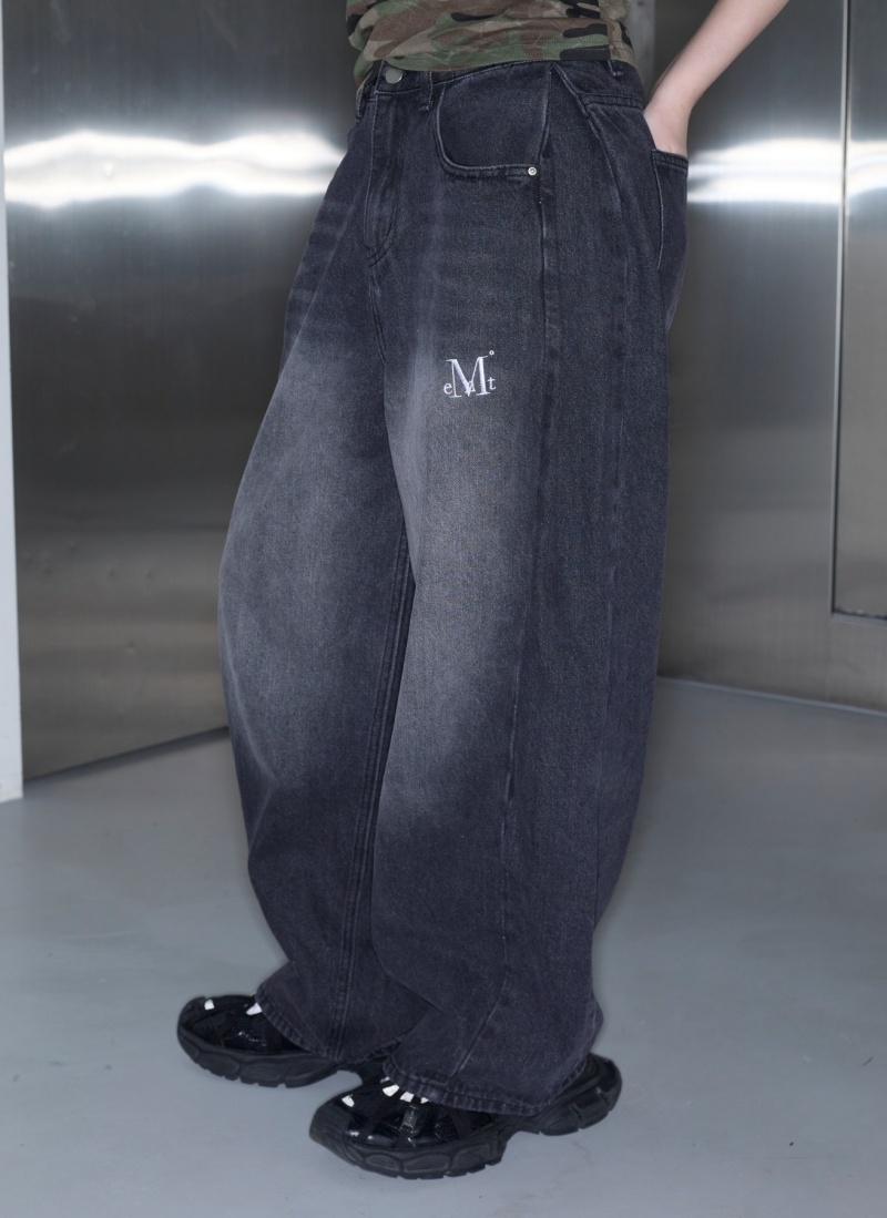 PENTA SIDE PINTUCK DENIM PANTS UNISEX (4Color) | ファッション通販